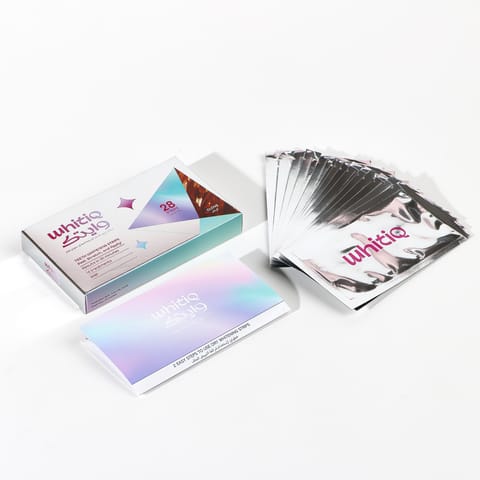 اورال بي لصقات تبييض الاسنان 28 لصقة